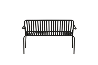 Bænkesofa 64 x 85 x 130 Sort