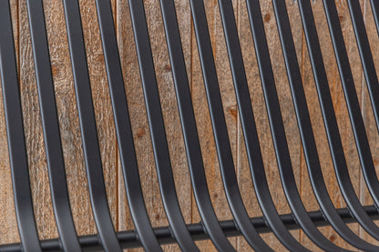 Bænkesofa 64 x 85 x 130 Sort