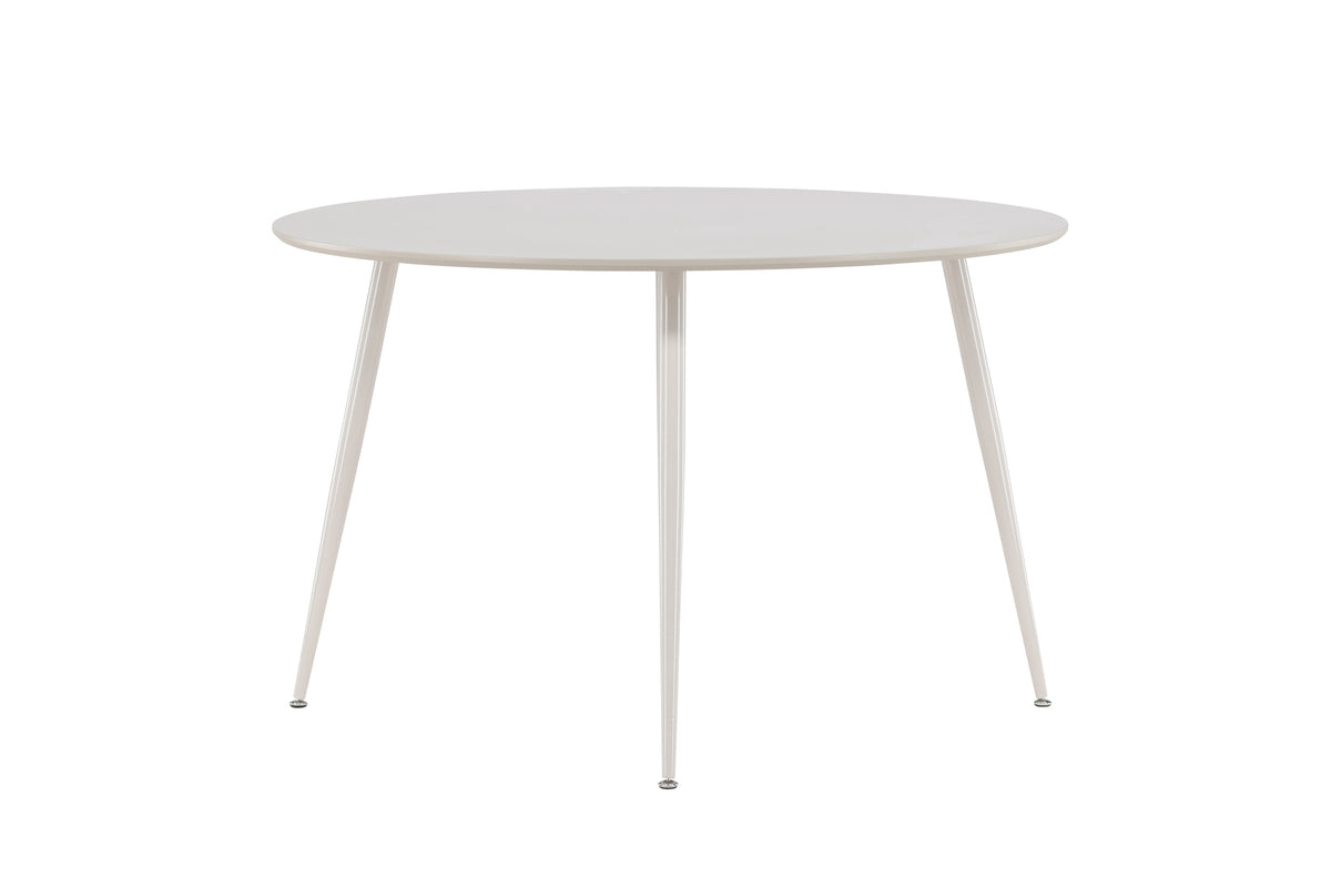 Plaza Rund Spisebord ⌀120 Beige