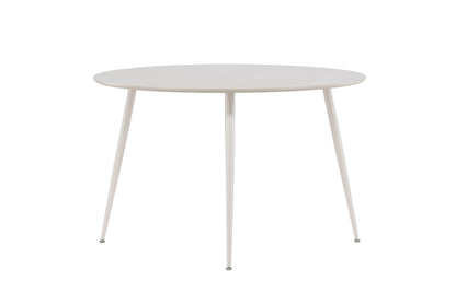 Plaza Rund Spisebord ⌀120 Beige