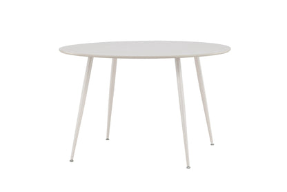 Plaza Rund Spisebord ⌀120 Beige