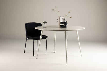 Plaza Rund Spisebord ⌀120 Beige
