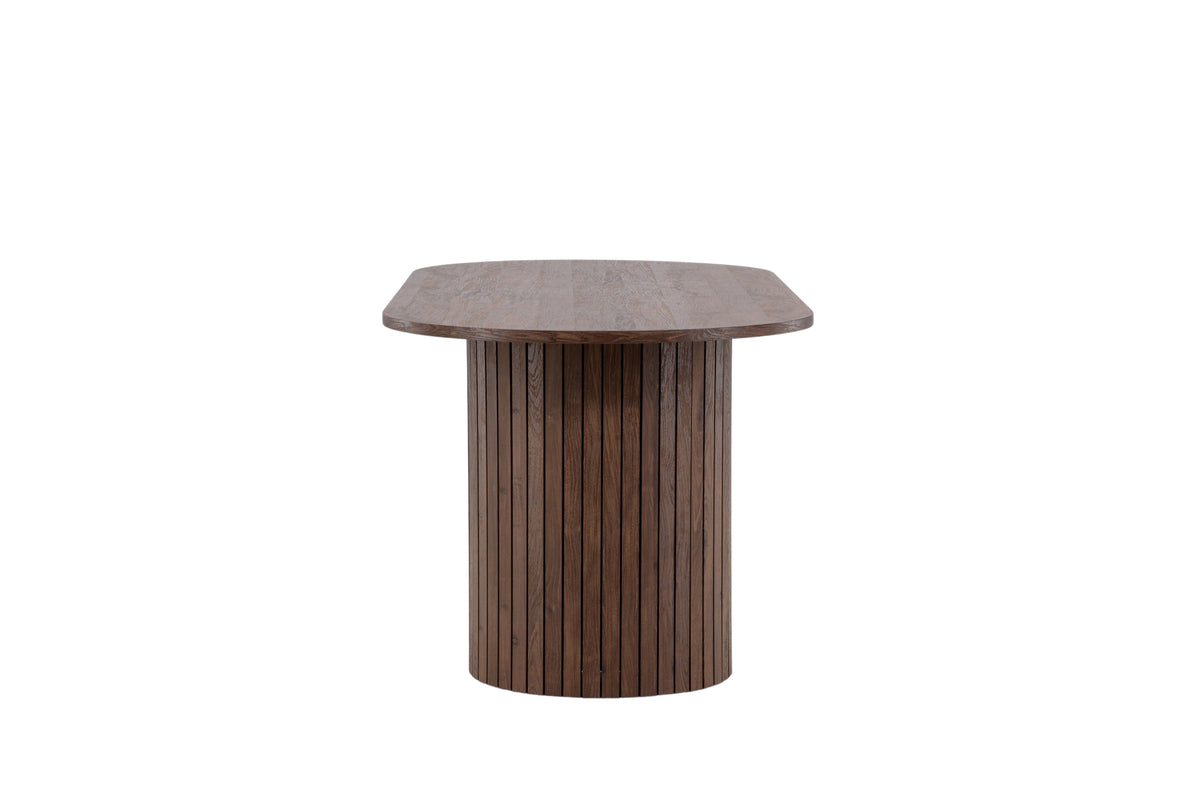 Härön Oval Spisebord 200 x 90 Mocca