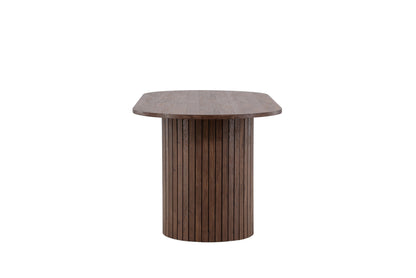 Härön Oval Spisebord 200 x 90 Mocca