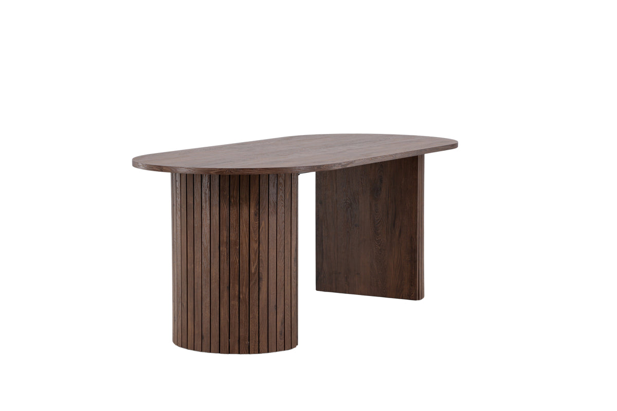 Härön Oval Spisebord 200 x 90 Mocca