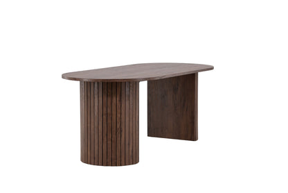 Härön Oval Spisebord 200 x 90 Mocca