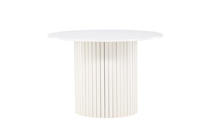 Härön Rundt Spisebord ø110 Hvid