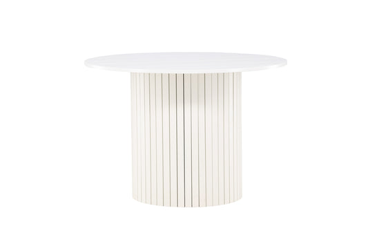 Härön Rundt Spisebord ø110 Hvid