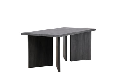 Bassholmen Rektangulært Spisebord 180 x 90 Sort