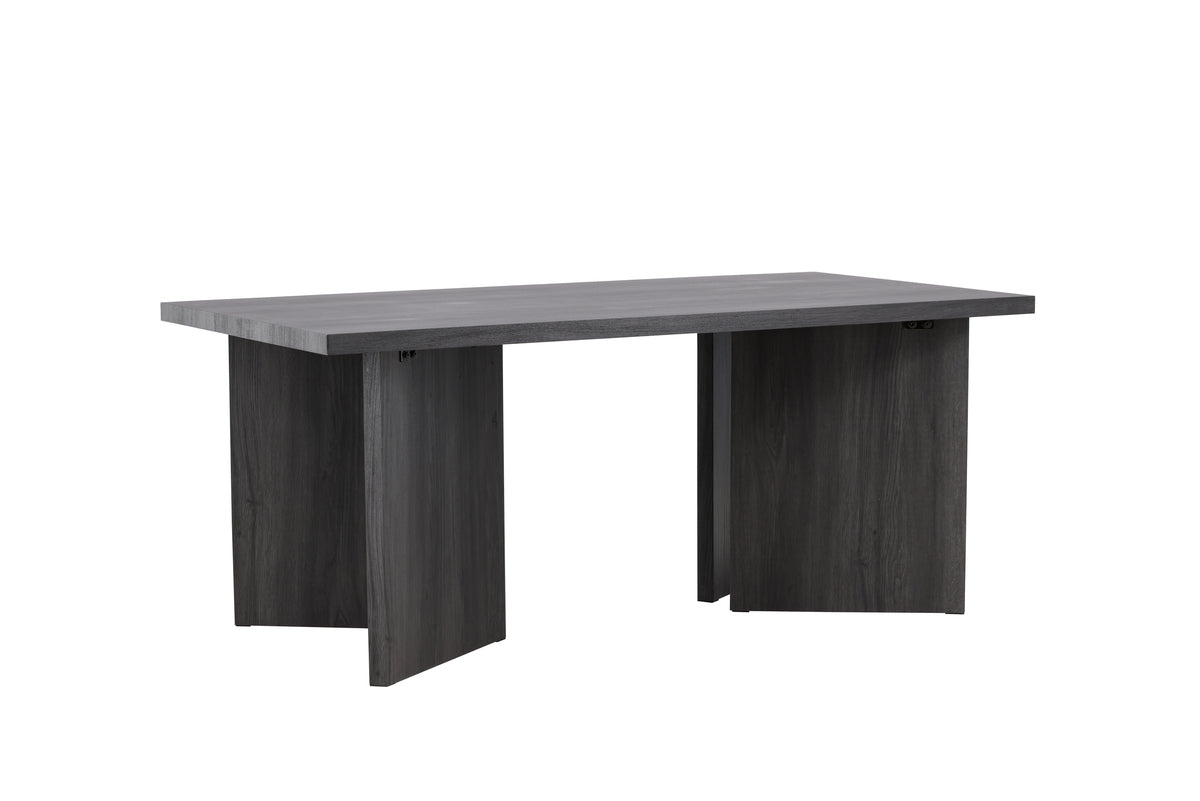 Bassholmen Rektangulært Spisebord 180 x 90 Sort