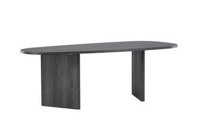 Grönvik Oval Spisebord 220 x 100 Sort