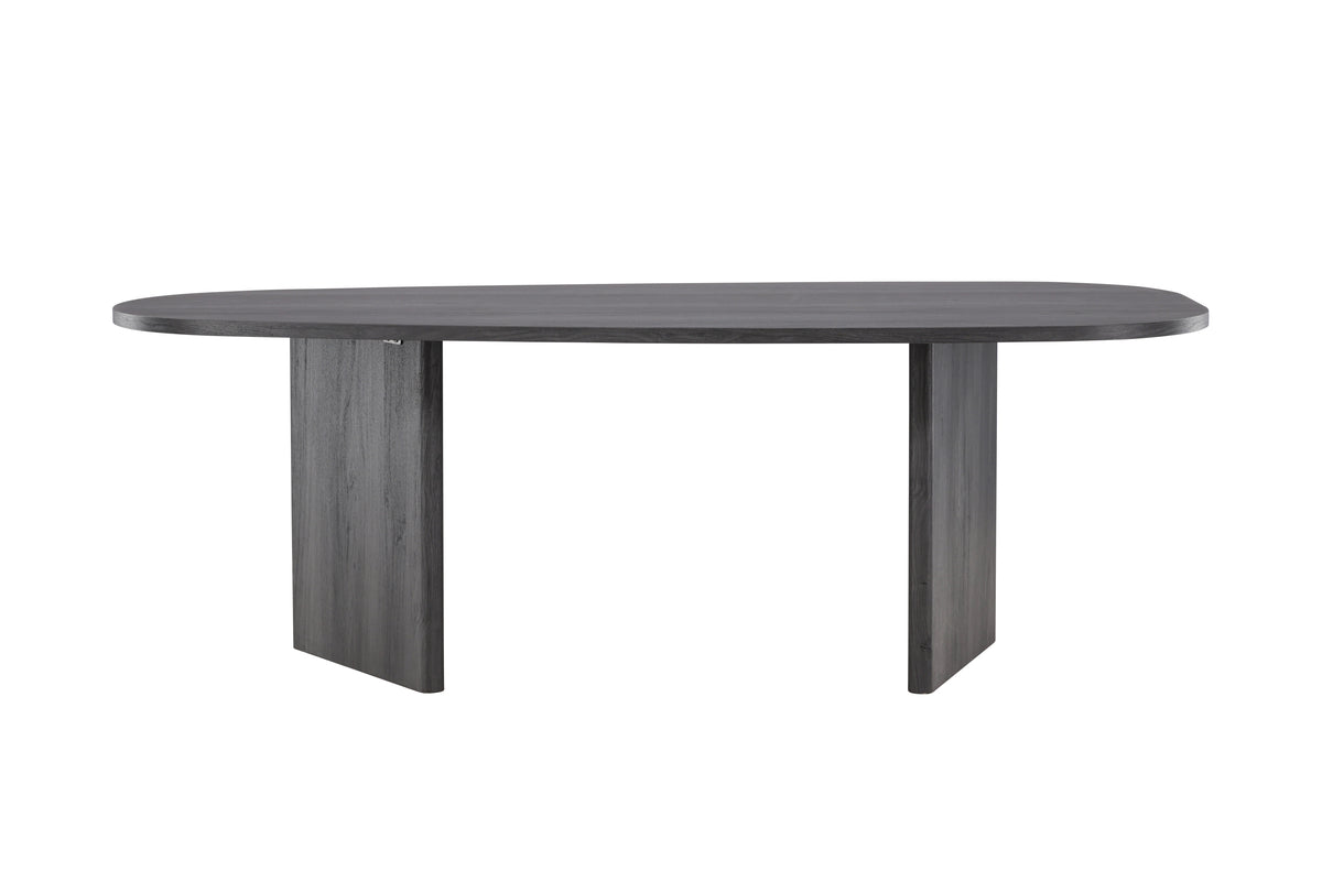 Grönvik Oval Spisebord 220 x 100 Sort