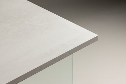 Ester Rektangulært Spisebord 180 x 90 Lys Grå