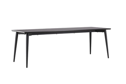 Ellis Rektangulært Spisebord 230 x 85 Sort