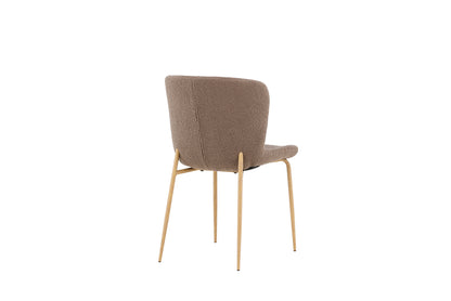 Modesto Spisebordsstol 2-pak Brun
