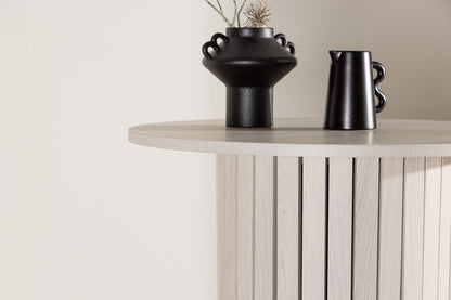 Härön Bar Table ⌀70 Hvidvasket