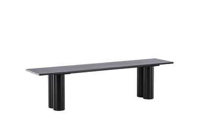 Olivia Bænk 40 x 180 x 45 Sort