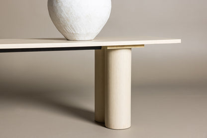 Olivia Bænk 40 x 180 x 45 Hvidvasket