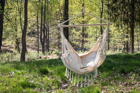 Hængekøjestol Hvid