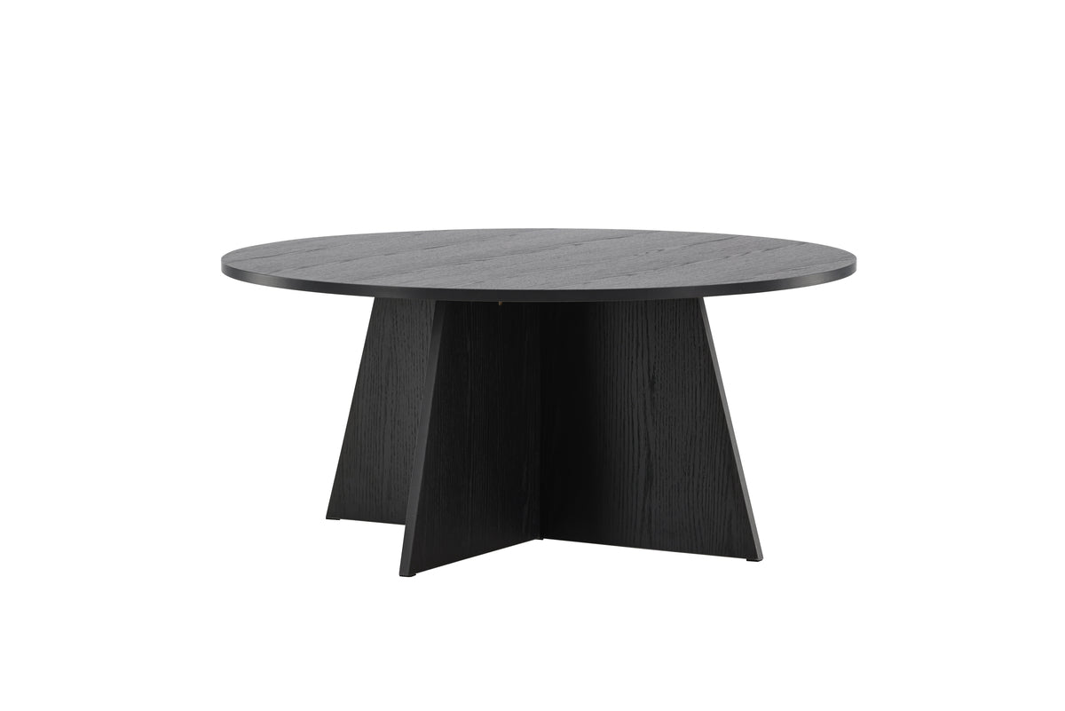 Bootcut Sofa Bord ⌀100 Sort