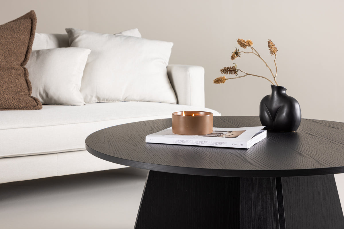 Bootcut Sofa Bord ⌀100 Sort