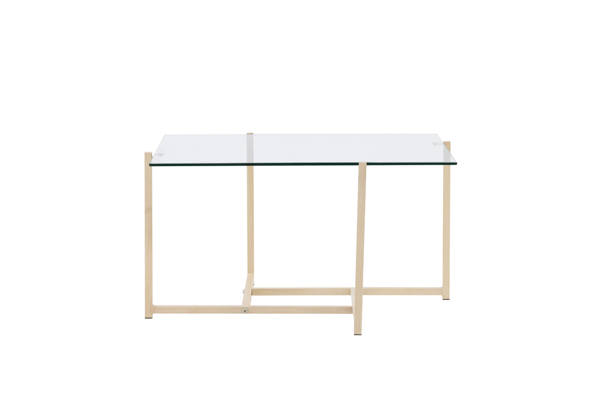 Hybrid Sofa Bord 80 x 80 Klar