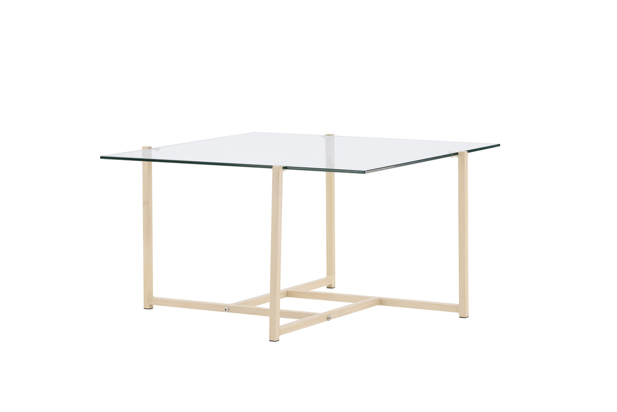 Hybrid Sofa Bord 80 x 80 Klar