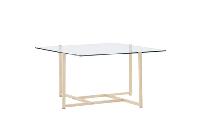 Hybrid Sofa Bord 80 x 80 Klar