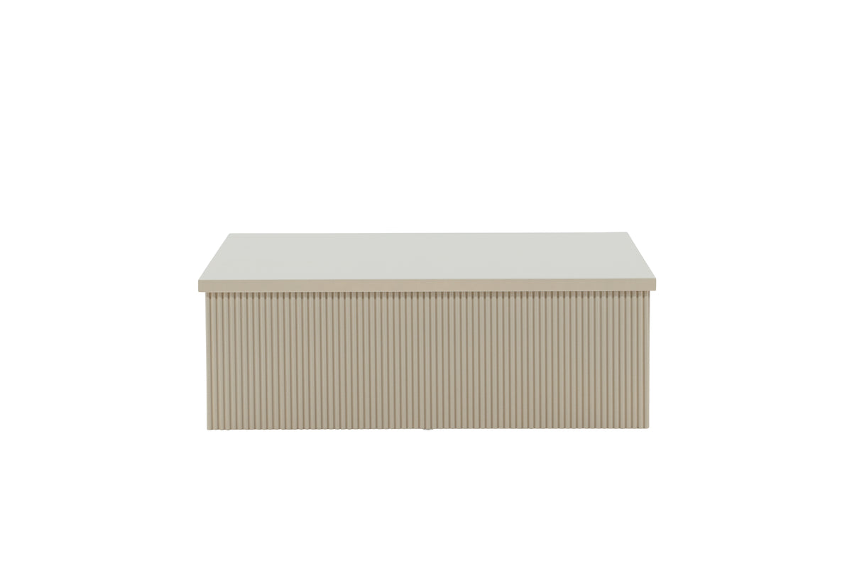 Lenox Sofa Bord 90 x 90 Beige