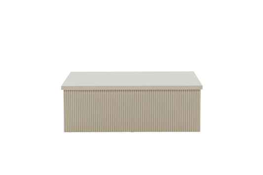 Lenox Sofa Bord 90 x 90 Beige