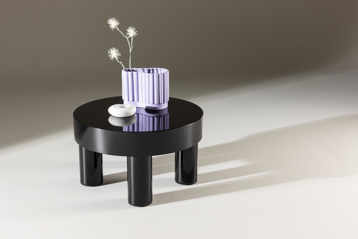 Varberg Sofa Table ⌀60 Sort