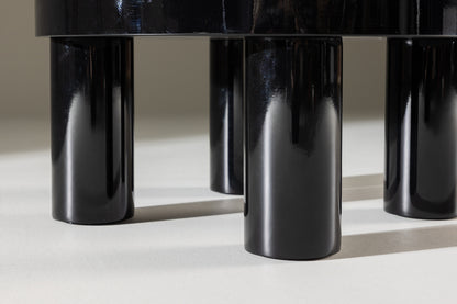 Varberg Sofa Table ⌀60 Sort