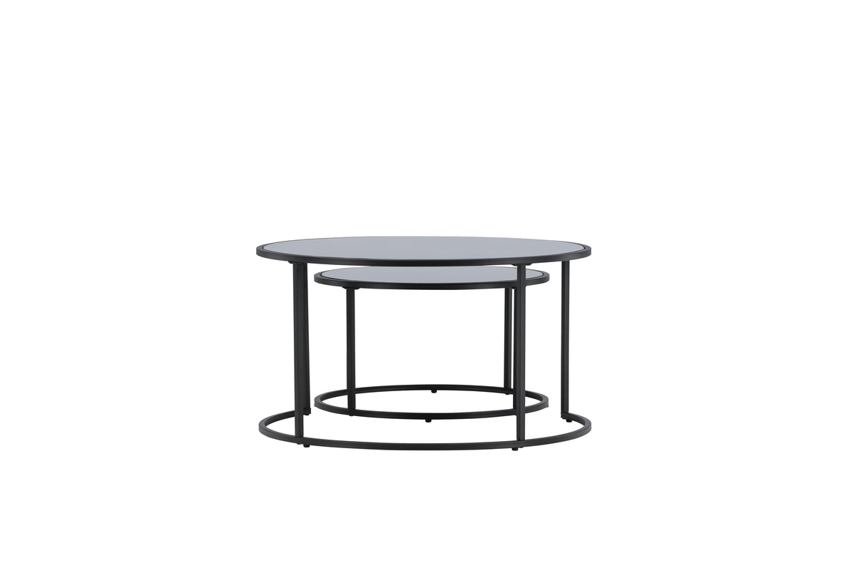 Twin Sofa Table ø79 Sort