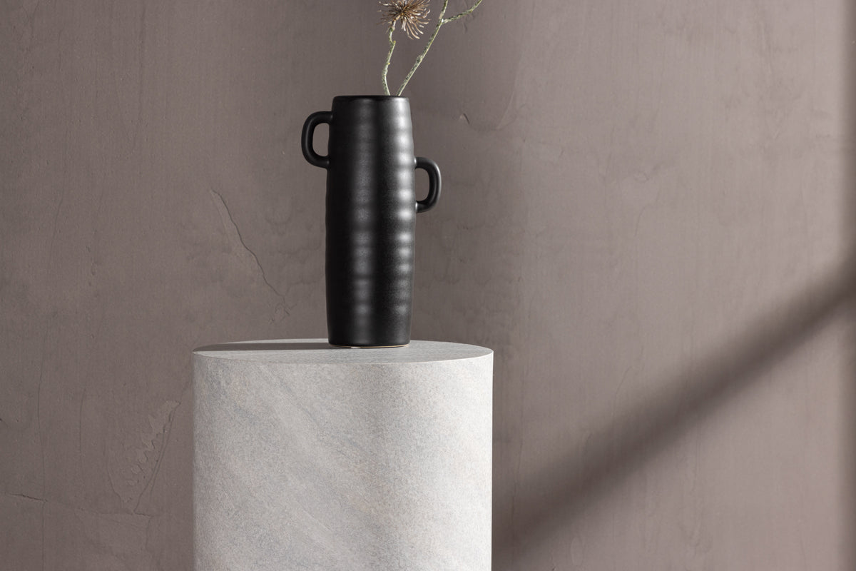 York Side Table ⌀30 Grå