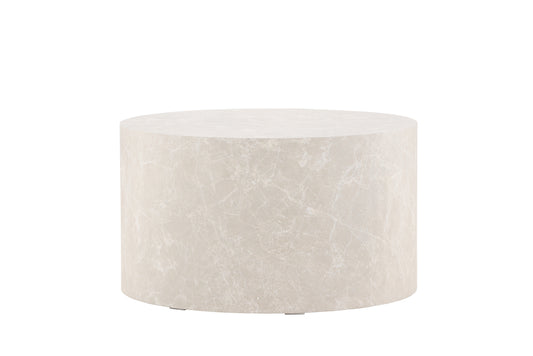 York Sofa Table ⌀80 Beige