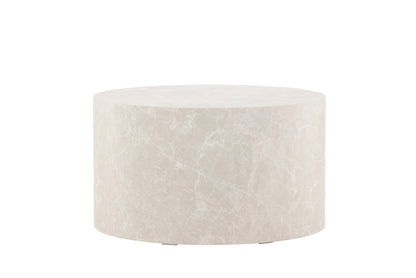 York Sofa Table ⌀80 Beige
