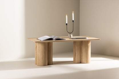Olivia Sofa Table 120 x 60 Natur