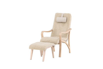 Fårö Lounge Stol Brun