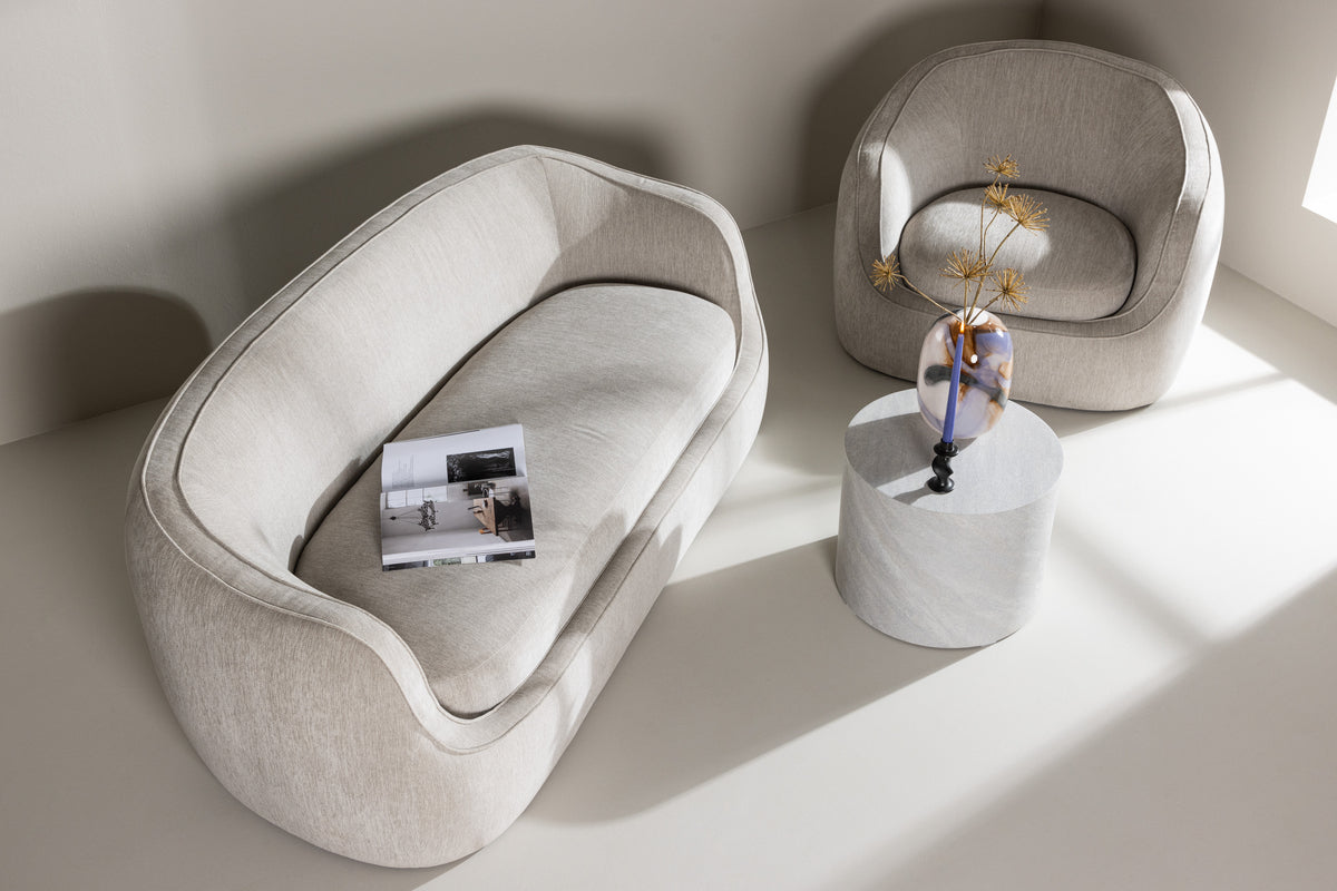 Elio 3-personers Sofa Lys Grå