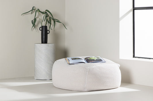 Puf 60 x 40 x 60 Creme