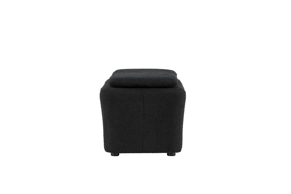 Laurel Ottoman 50 x 45 x 110 Sort