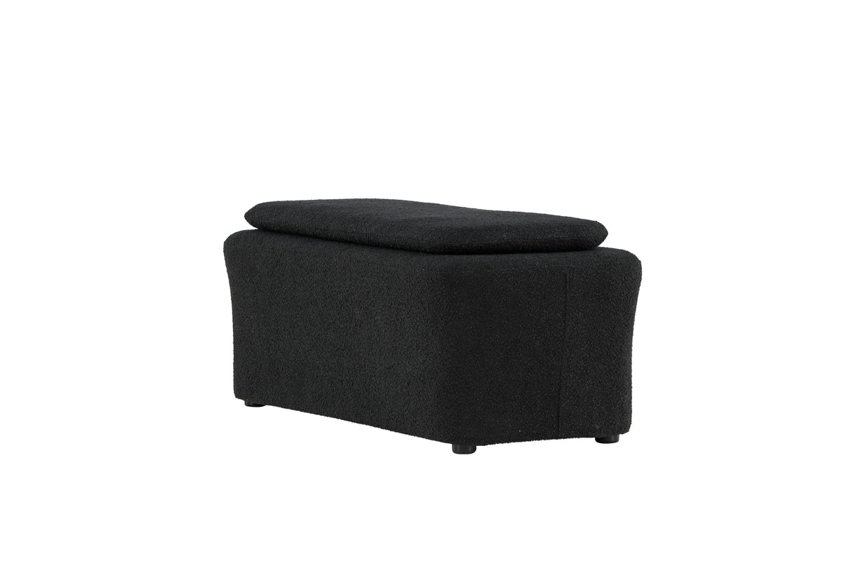 Laurel Ottoman 50 x 45 x 110 Sort