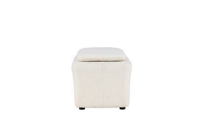Laurel Ottoman 53 x 66 x 83 Hvid