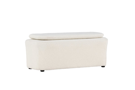 Laurel Ottoman 53 x 66 x 83 Hvid