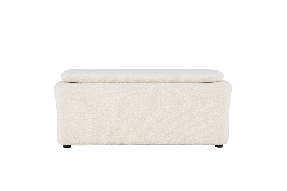 Laurel Ottoman 53 x 66 x 83 Hvid