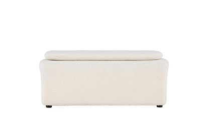 Laurel Ottoman 53 x 66 x 83 Hvid