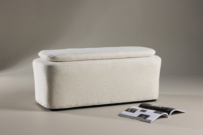 Laurel Ottoman 53 x 66 x 83 Hvid