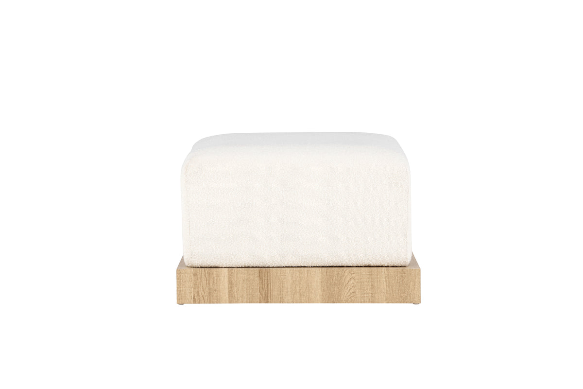 Ivy Ottoman 70 x 45 x 100 Hvid