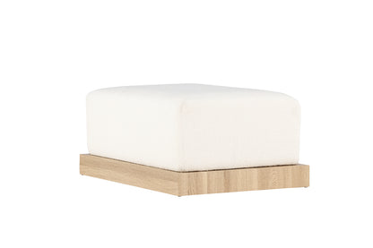 Ivy Ottoman 70 x 45 x 100 Hvid
