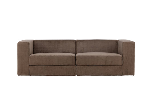 Lumi 3-Seat Sofa Brun